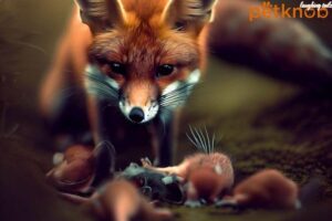 fox hunt and eat mice