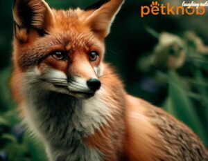 fox in garden