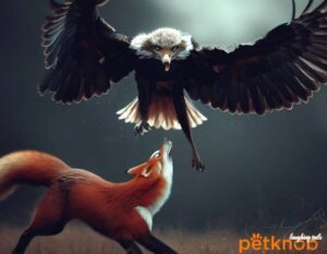 fox attack eagle