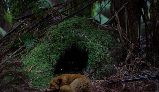 fox den